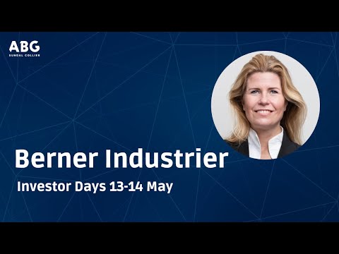 Berner Industrier – ABGSC Investor Days 13-14 May