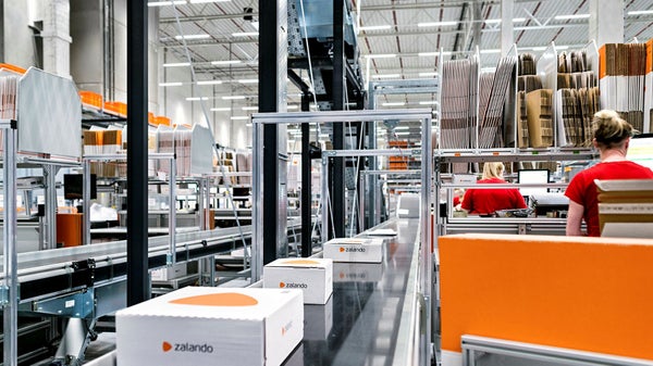 Zalando mot strömmen i Tyskland​​