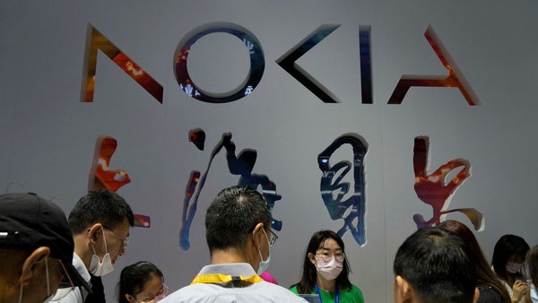 Nokia mot strömmen i Helsingfors​​