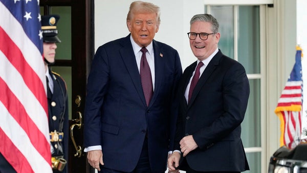 Storbritanniens avtal med USA träder i kraft​​