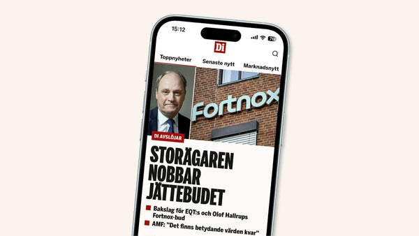 Di avslöjar: Ytterligare ägare nobbar Fortnox-bud​​