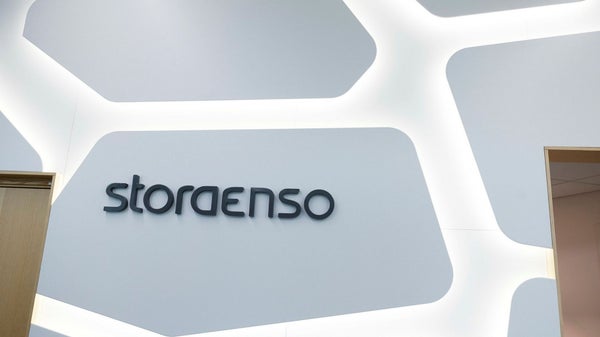 Historiskt börslyft för Stora Enso​​