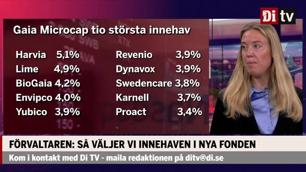 Förvaltaren: Så väljer vi innehaven i nya fonden​​