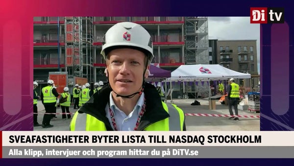 Sveafastigheter byter lista till Nasdaq Stockholm​​
