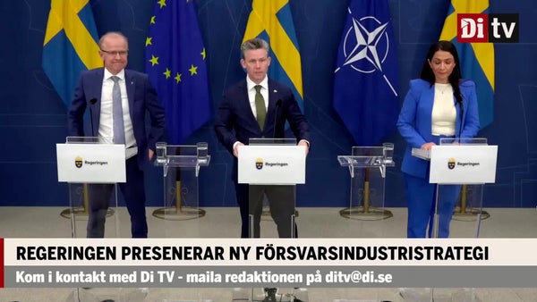 Försvarsministern: ”Vi måste stärka vårt försvar avsevärt”​​