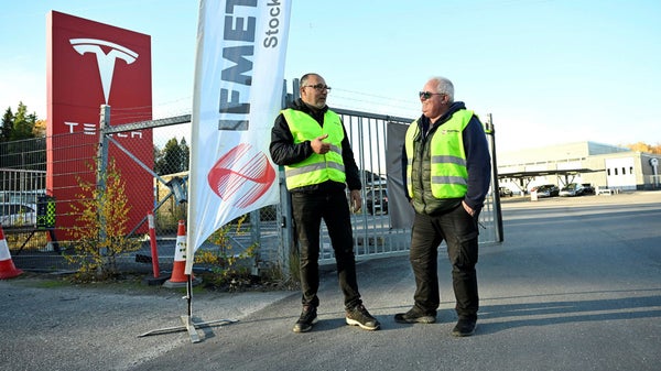 Facket öppnar för lösning på Tesla-konflikten​​