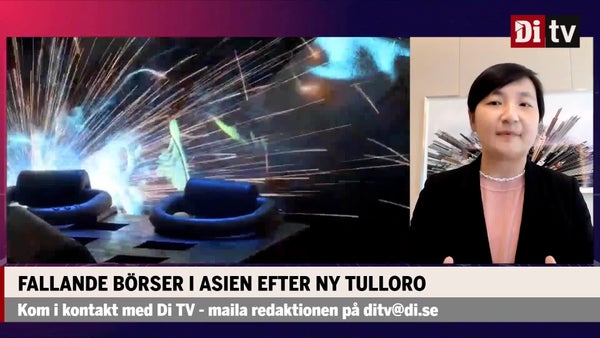 Fallande börser i Asien efter ny tulloro​​