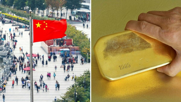 Efter rekordpriset: Kina hamstrar ännu mer guld​​