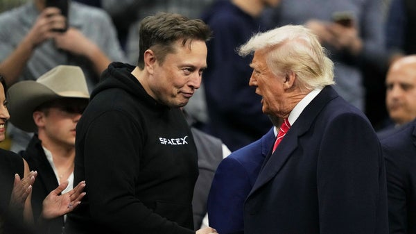 Trump om bråket med Musk: ”Det är okej”​​