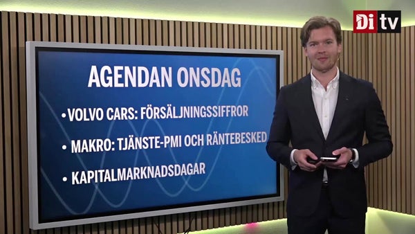 Agendan: Försäljningssiffror från Volvo Cars och tjänste-PMI​​