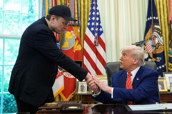 Trumps hot mot Musk: Kapa statliga kontrakt​​