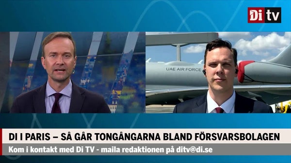 Di på viktiga flygmässan i Paris: ”Saab gör avtryck”​​