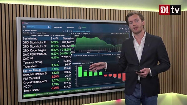 Börsen upp i starten på handelsveckan​​