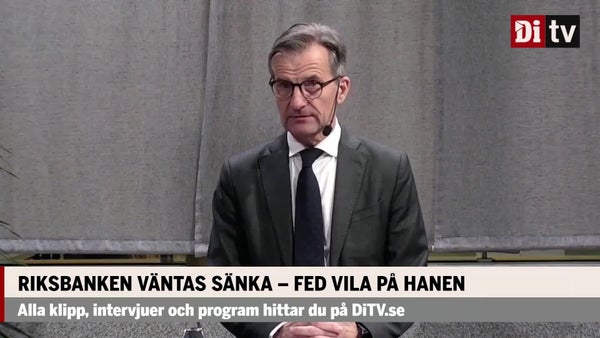Riksbanken väntas sänka​​