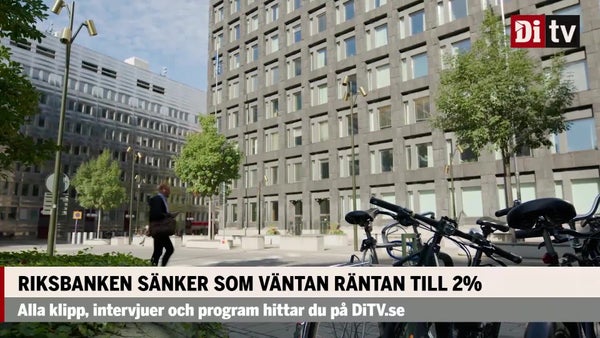 Riksbanken sänker som väntat räntan till 2 procent​​