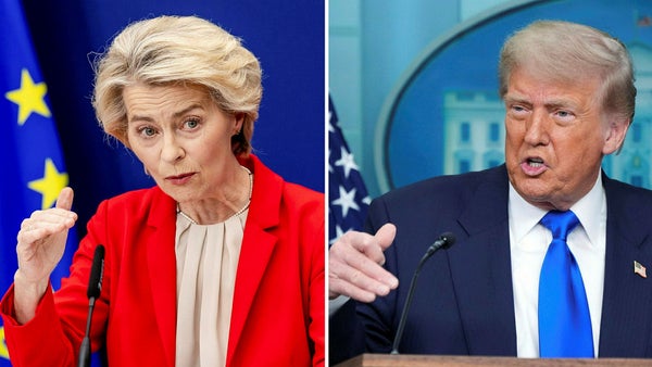 EU:s nya giv mot USA – vill se lägre tullar i vissa sektorer​​