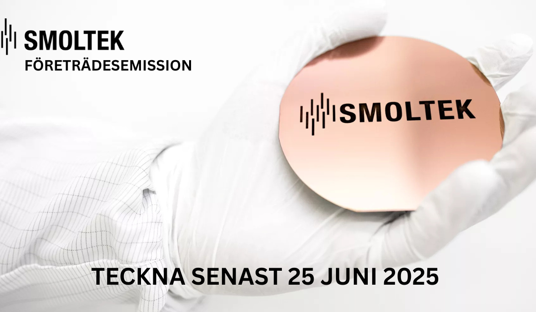 Möjlighet att investera i ett nanoteknikbolag som är positionerat för att kapitalisera på trender inom energilagring och halvledarindustrin