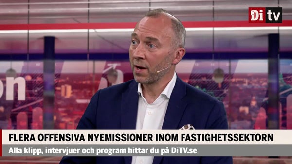 Flera offensiva nyemissioner inom fastigheter: “Positivt för sektorn”​​