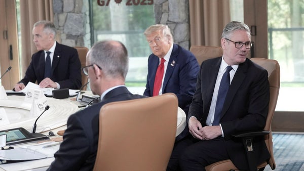 G7-ledarna: Ska pressa Trump om tullhot​​
