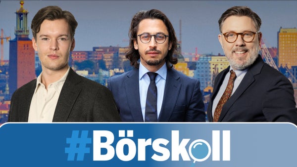 Börskoll 13 juni – se hela programmet​​