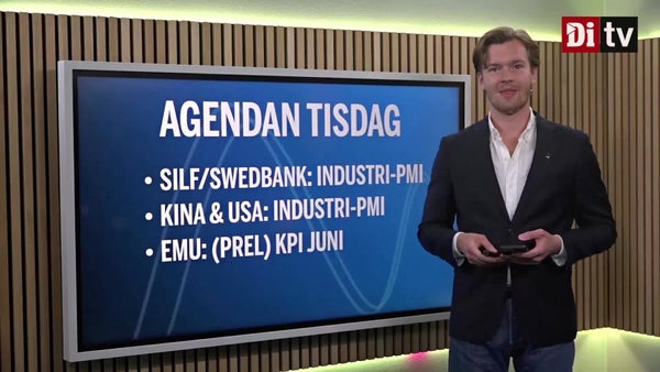 Agendan: Industri-PMI och europeiskt KPI-besked​​