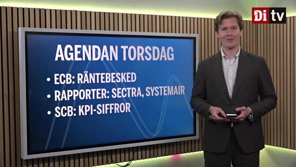 Agendan: Europeiskt räntebesked och rapporter​​
