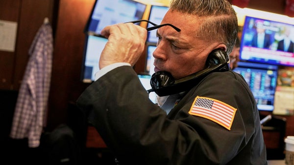 Mest nedåt på Wall Street​​