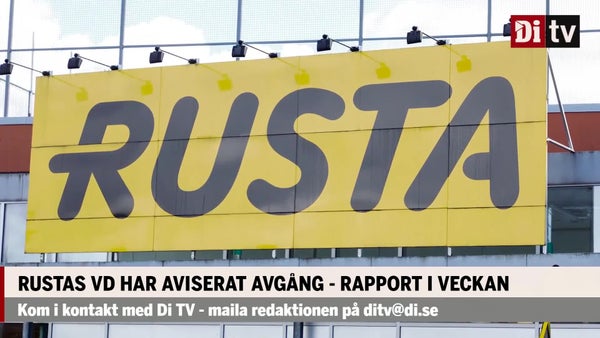 Analytikern om Rusta: “Blir en intressant rapport – odramatiskt vd-avhopp”​​