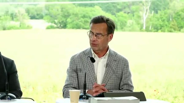 Ulf Kristersson: ”Vi är i nära kontakt med Nato”​​