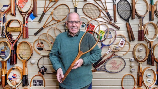 Tennisprofilen öppnar sin skattkammare​​