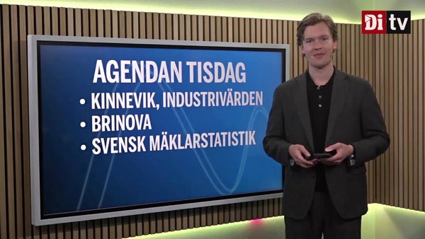 Agendan: Investmentbolagen Kinnevik  Industrivärden rapporterar​​