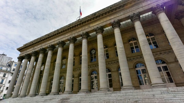 Blandat på Europabörserna – it-konsult föll i Paris​​