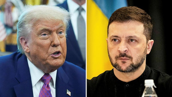 Uppgift: Trump och Zelenskyj ska prata i telefon​​