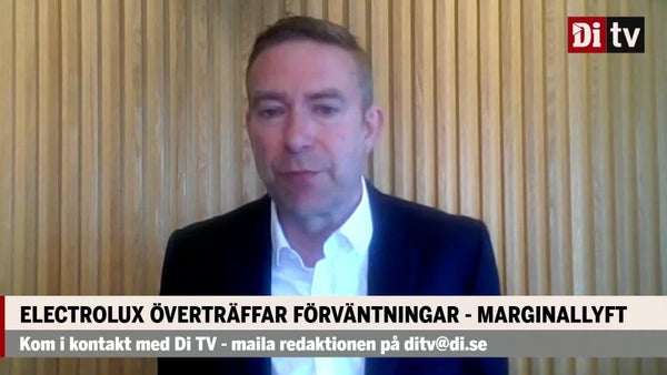 Marginallyft för Electrolux: ”Utmanande marknad”​​