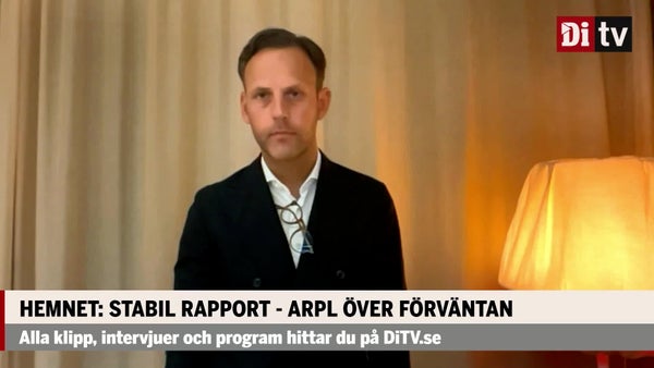 Hemnet i linje med förväntningarna: ”Stark tillväxt”​​