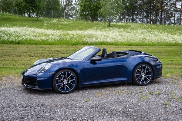 Maxad Porsche körning med manuell låda​​