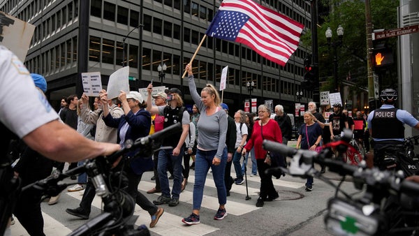 Protester mot Trump breder ut sig i USA​​