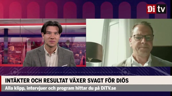 Diös: “Bra fart i transaktionsmarknaden”​​