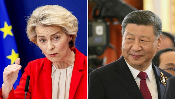 EU-ledare ska träffa president Xi i Kina​​