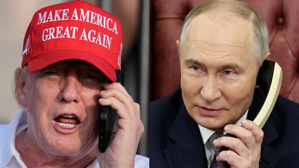 Trump ska prata med Putin under dagen​​