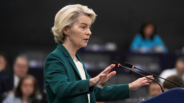 Inget misstroende mot von der Leyen​​