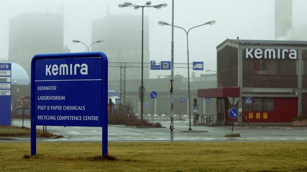 Finska Kemira vinstvarnar – ser svag efterfrågan​​