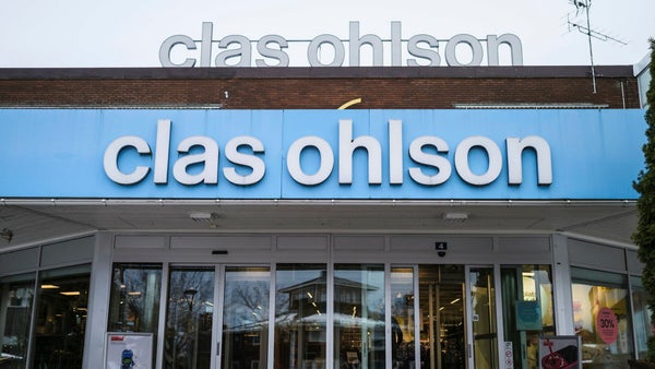 Clas Ohlsons försäljning ökade i juni​​