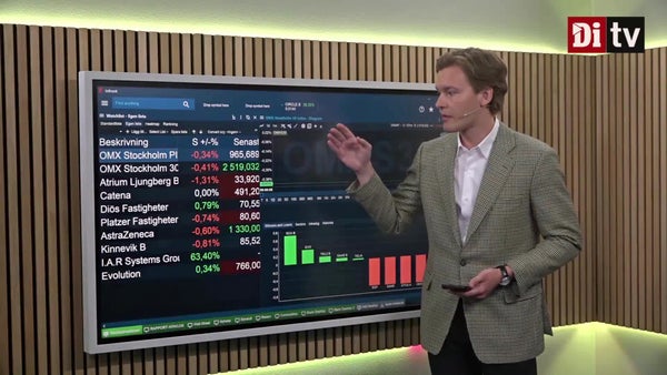 Börsen backar – IAR Systems rusar efter bud​​
