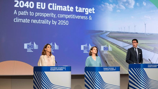 Bra att EU håller kursen mot 2040