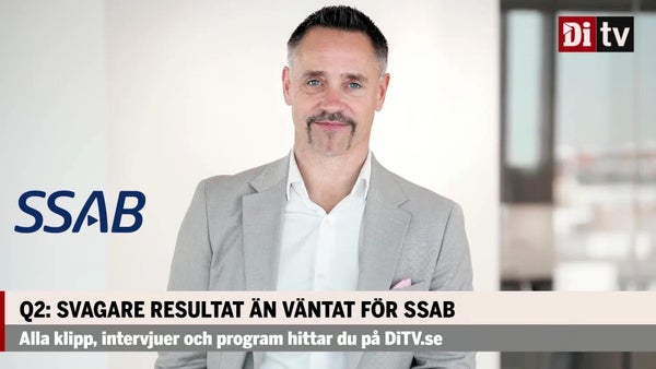Försäljningen viker för SSAB: ”Osäker marknad i Europa”​​