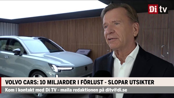 Volvo Cars gör förlust på 10 miljarder: ”Rejäl motvind”​​