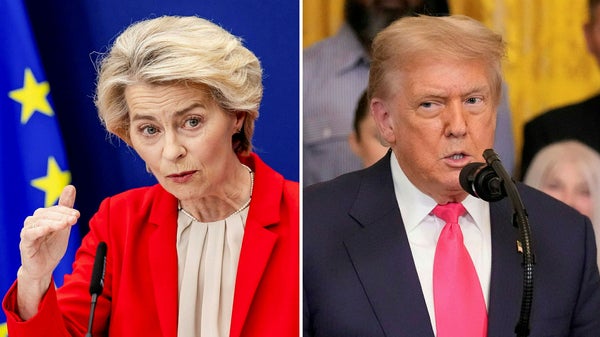 EU: Siktar på avtal med USA senast onsdag​​