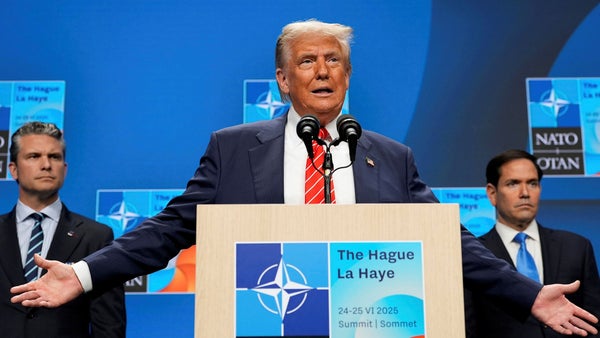 Trump: Vi skickar vapen – Nato betalar
