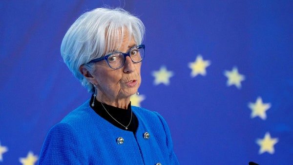 Dämpad efterfrågan på företagslån i eurozonen​​